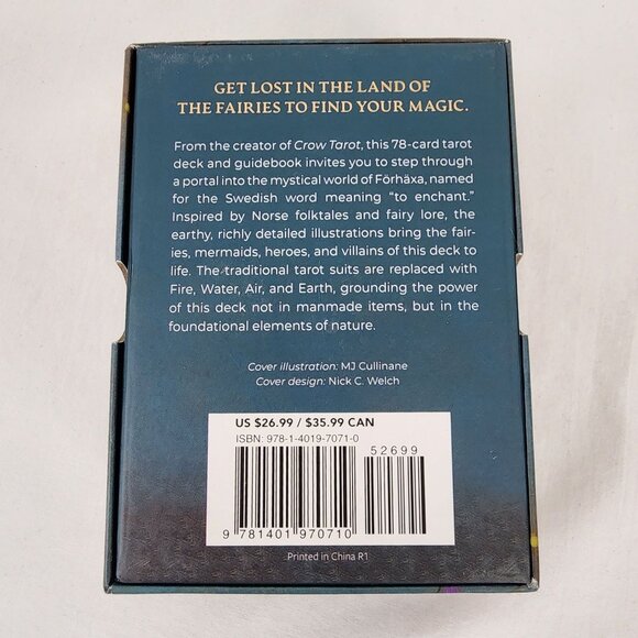 The Enchanted Forhaxa Tarot Cards by MJ Cullinane Deck Guidebook Nordic Folklore - Picture 3 of 11